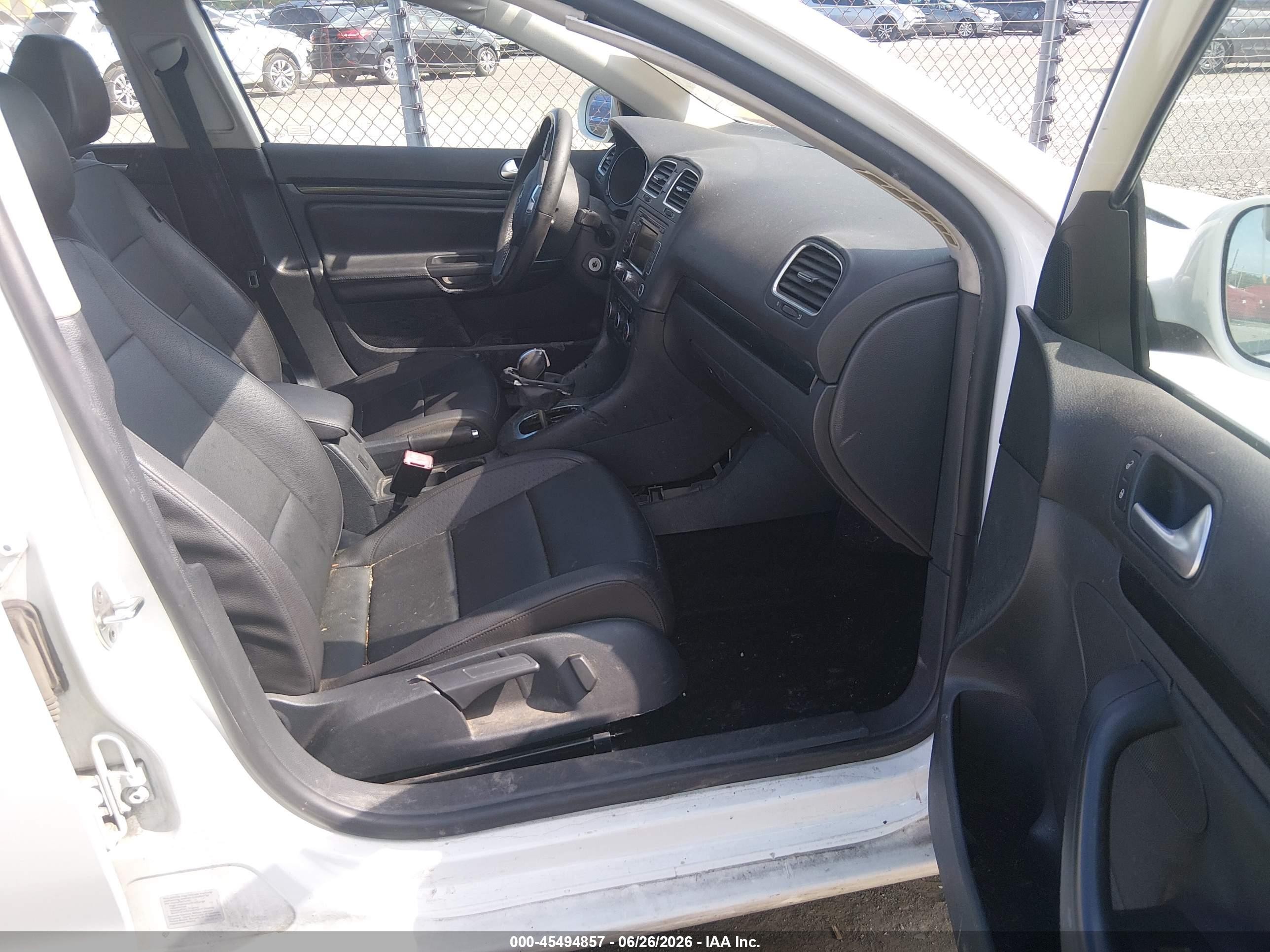 2014 Volkswagen Jetta Sportwagen 2.0l Tdi Gray vin: 3VWPL7AJXEM612925