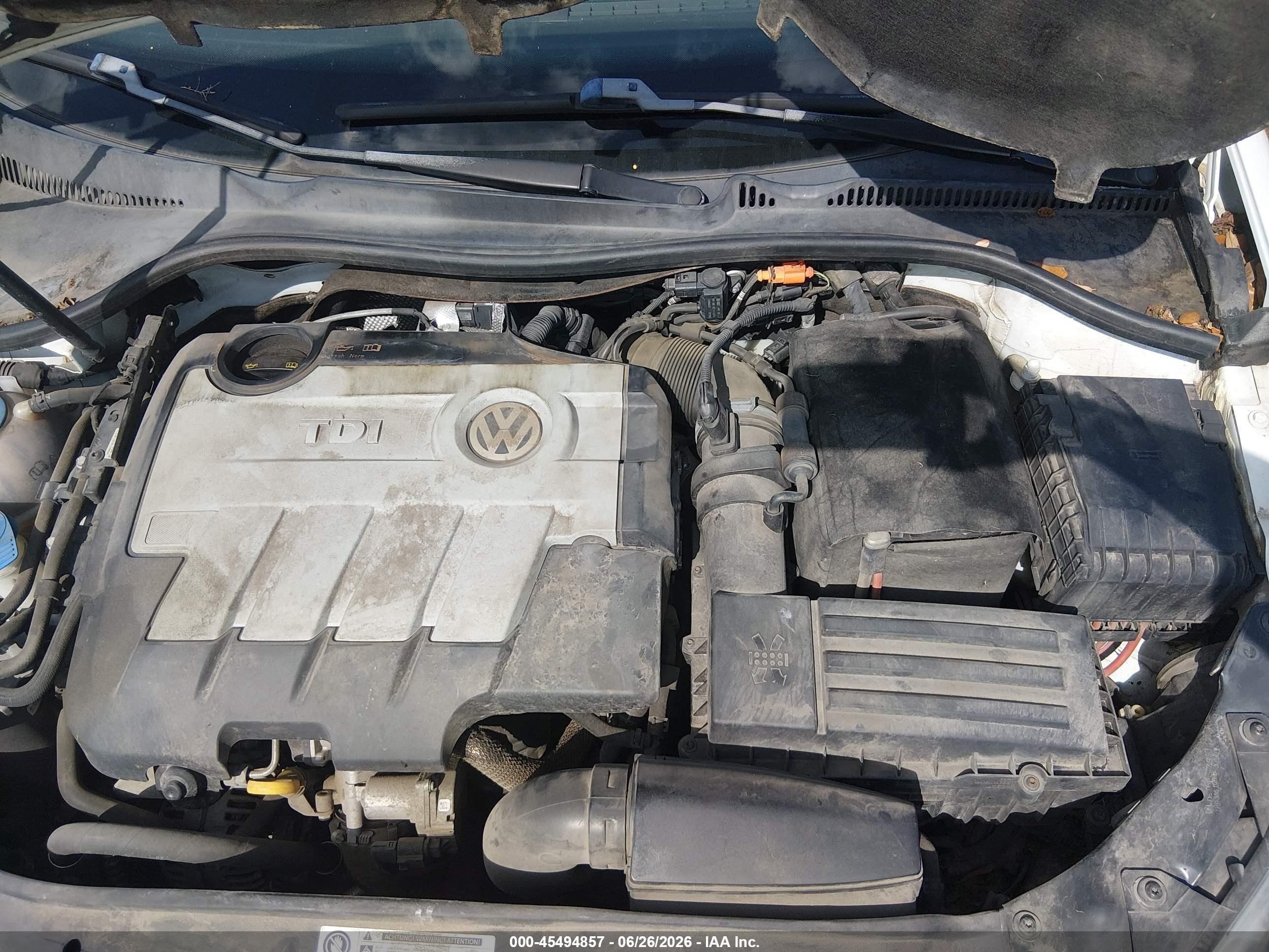 2014 Volkswagen Jetta Sportwagen 2.0l Tdi Gray vin: 3VWPL7AJXEM612925