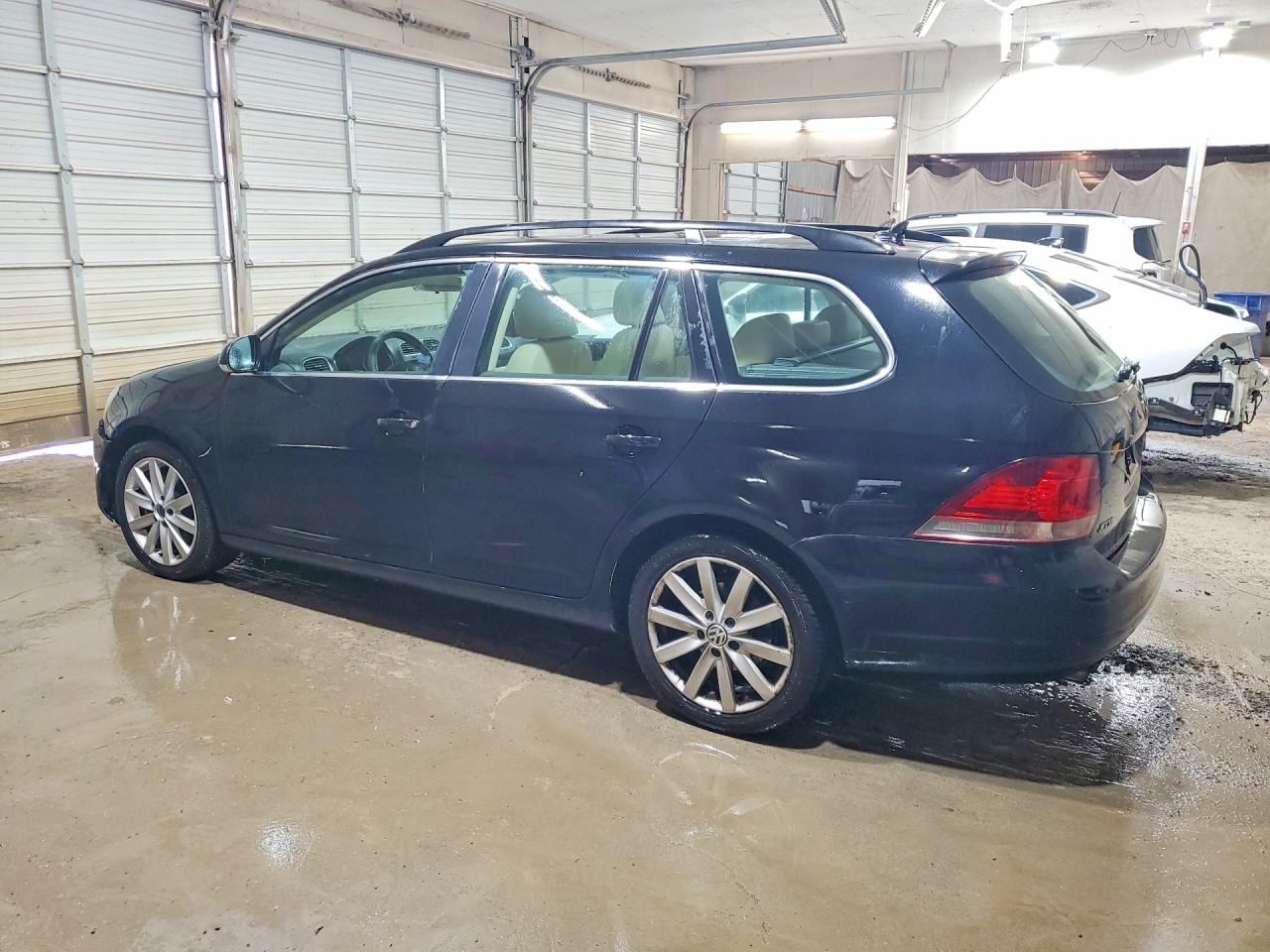 2014 Volkswagen Jetta Tdi Black vin: 3VWPL7AJXEM614979