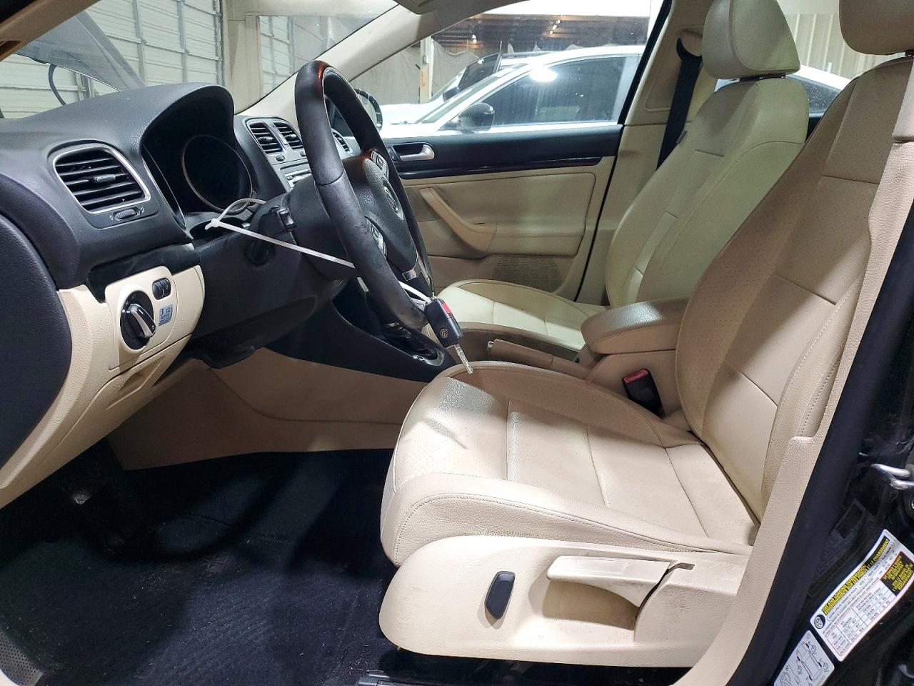 2014 Volkswagen Jetta Tdi Black vin: 3VWPL7AJXEM614979