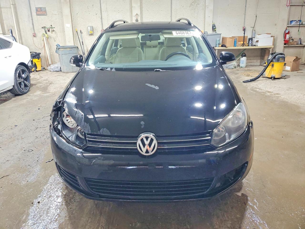 2014 Volkswagen Jetta Tdi Black vin: 3VWPL7AJXEM614979