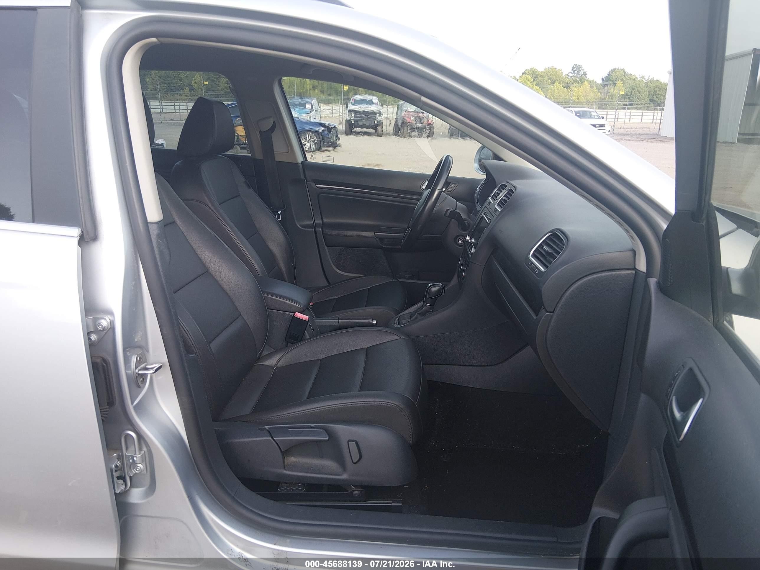 2014 Volkswagen Jetta Sportwagen 2.0l Tdi Silver vin: 3VWPL7AJXEM618398