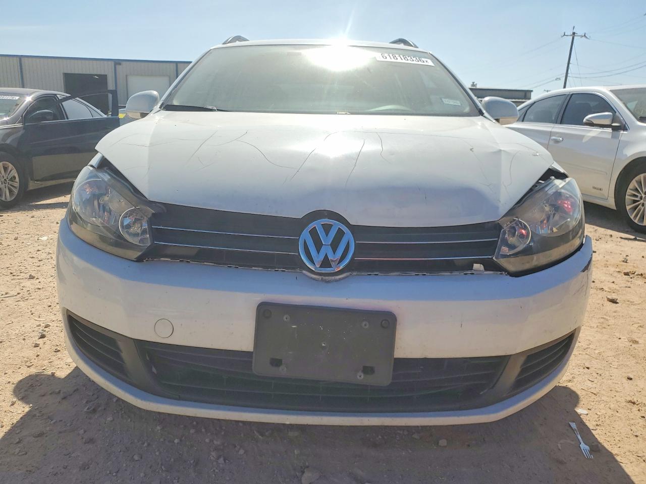 2014 Volkswagen Jetta Tdi White vin: 3VWPL7AJXEM619602