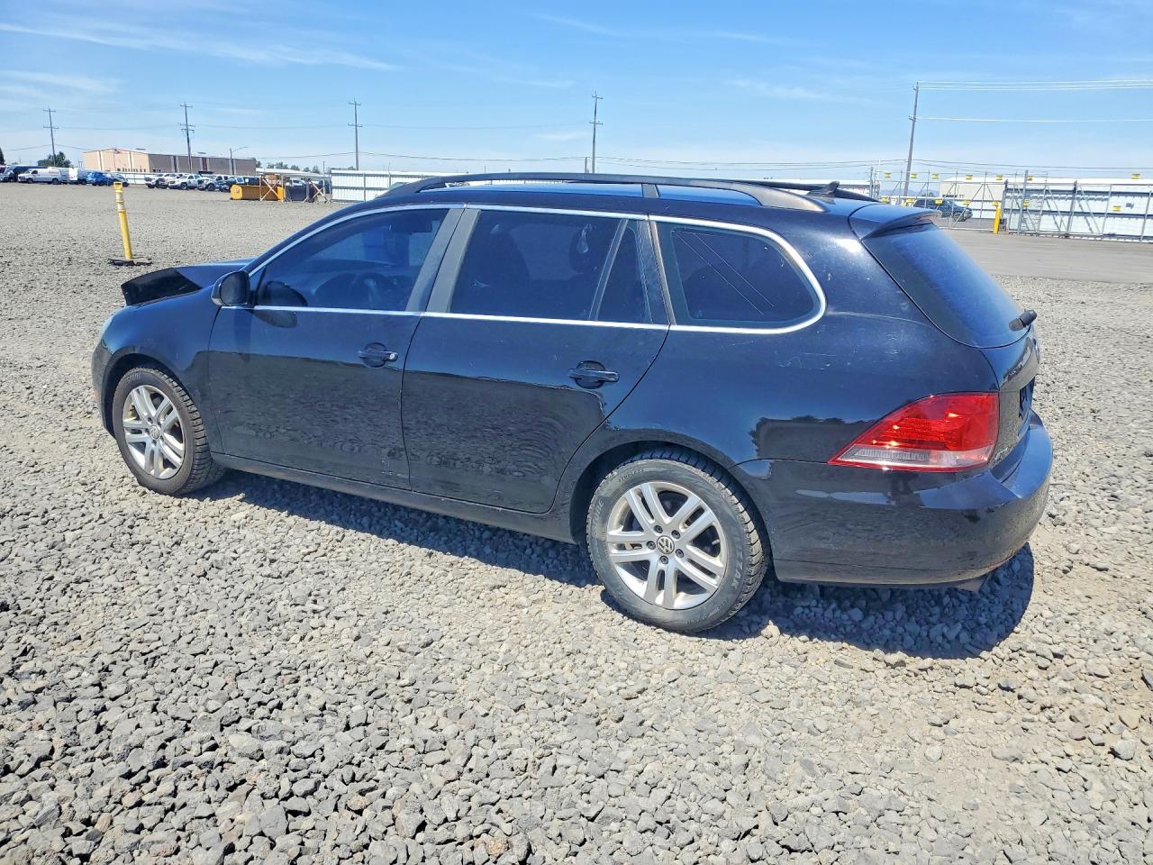 2014 Volkswagen Jetta Tdi Black vin: 3VWPL7AJXEM622578