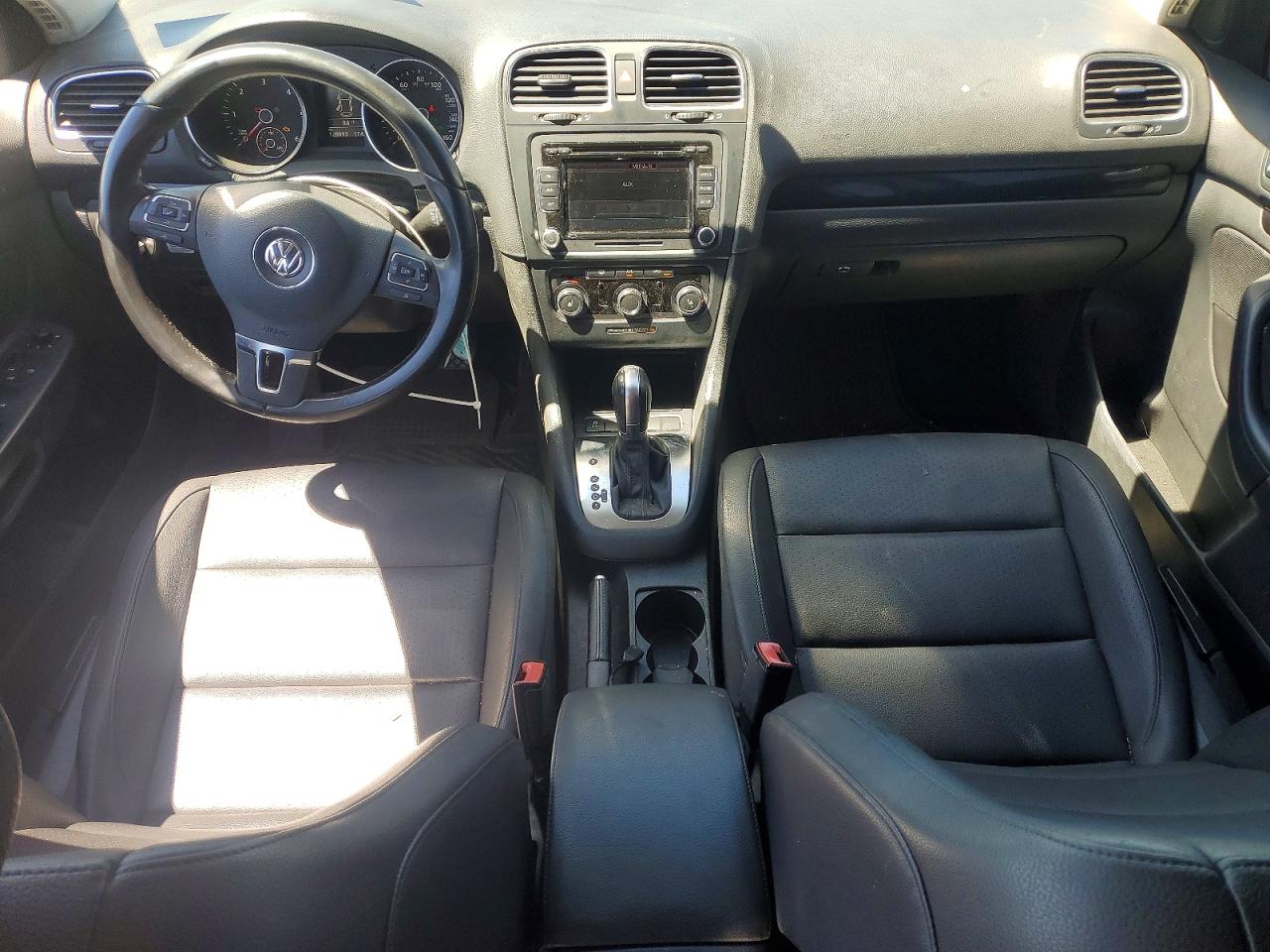 2014 Volkswagen Jetta Tdi Black vin: 3VWPL7AJXEM622578