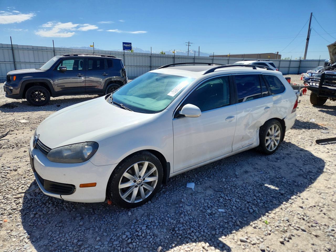 2011 Volkswagen Jetta Tdi White vin: 3VWPL8AJ0BM716227