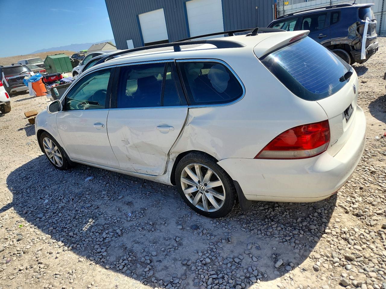 2011 Volkswagen Jetta Tdi White vin: 3VWPL8AJ0BM716227