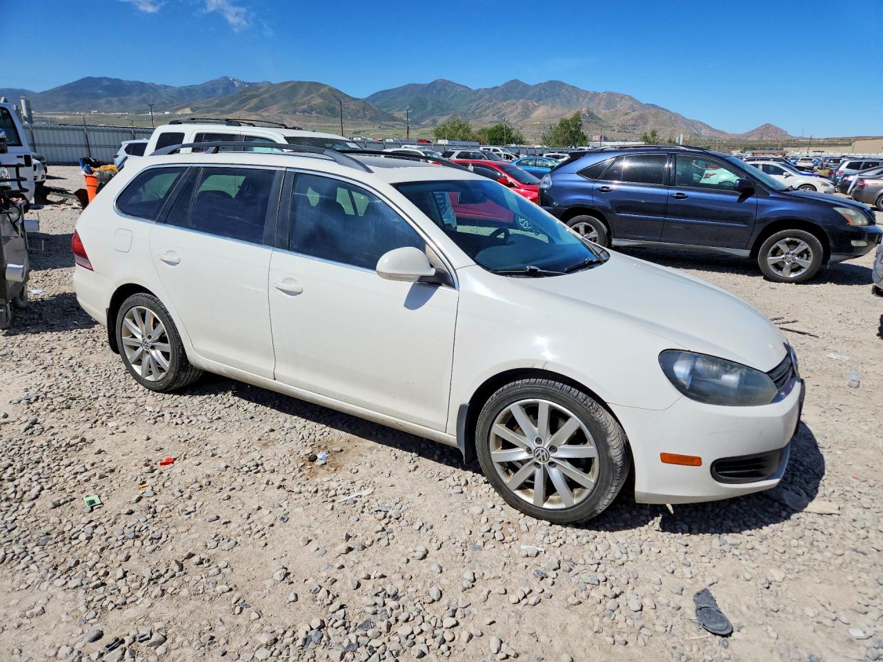 2011 Volkswagen Jetta Tdi White vin: 3VWPL8AJ0BM716227
