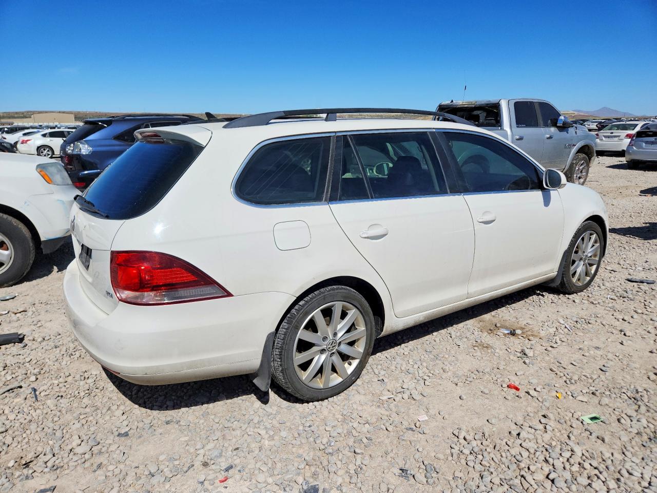2011 Volkswagen Jetta Tdi White vin: 3VWPL8AJ0BM716227