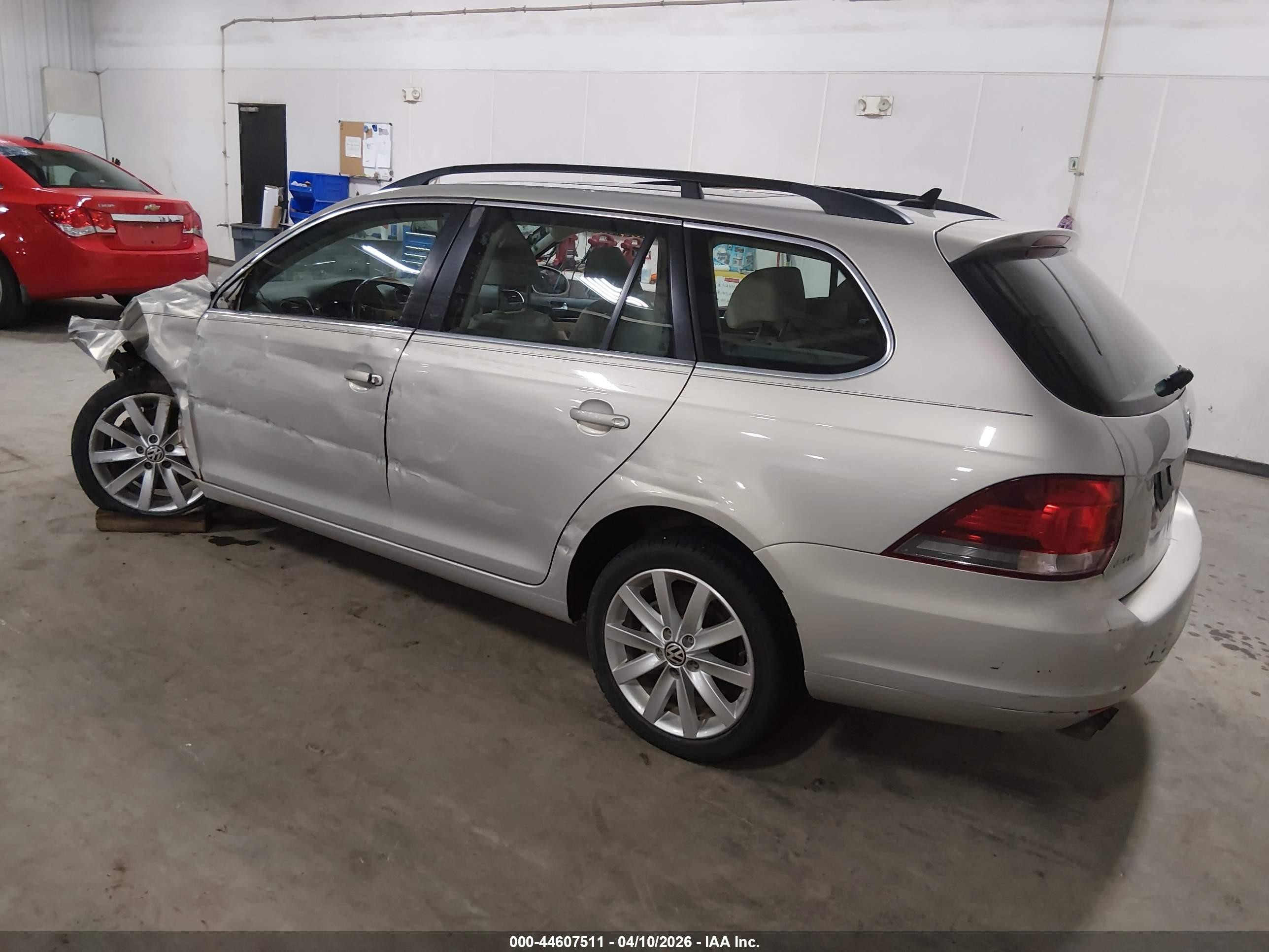 2011 Volkswagen Jetta Sportwagen 2.0l Tdi Gray vin: 3VWPL8AJ5BM624630