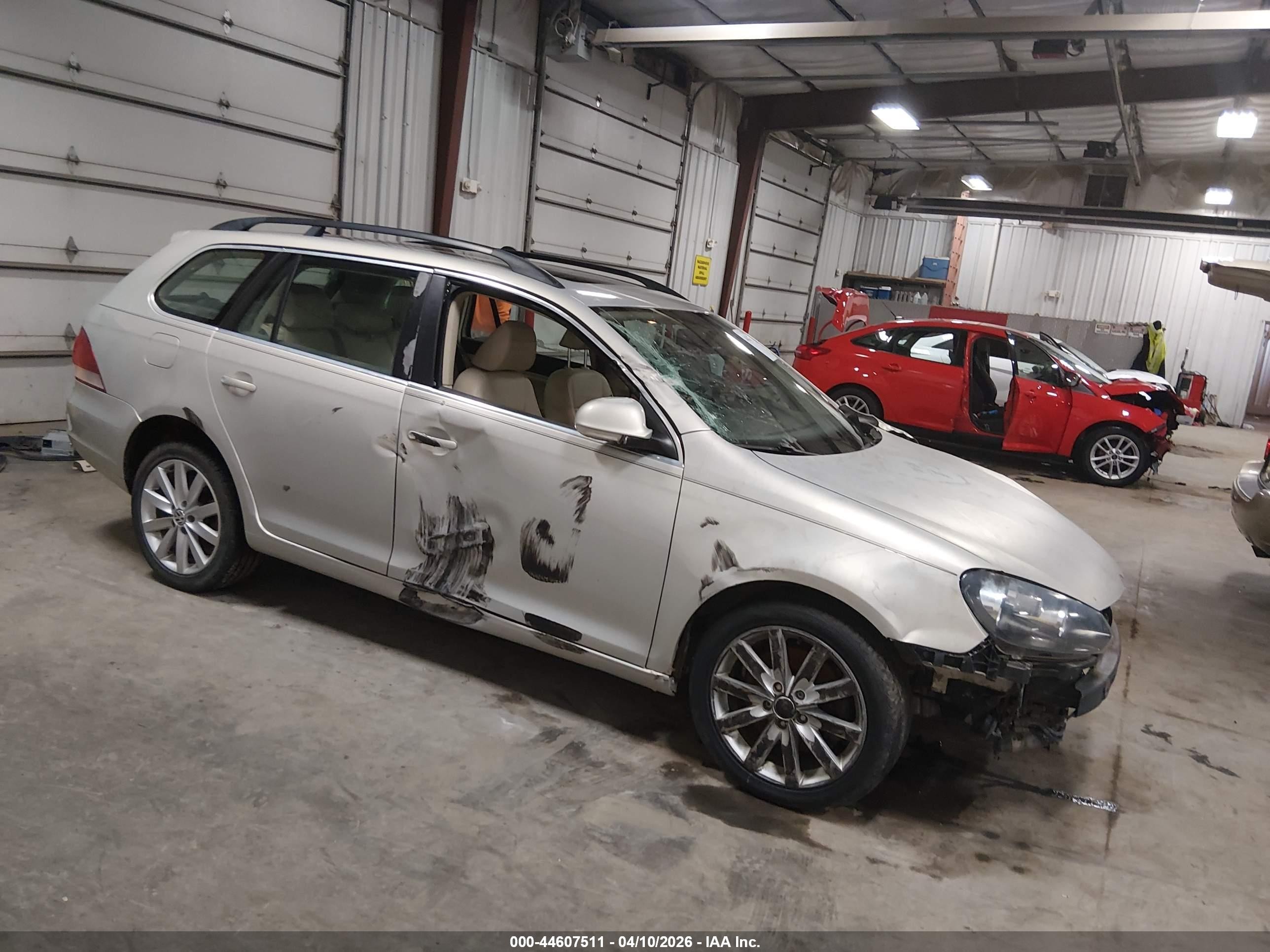 2011 Volkswagen Jetta Sportwagen 2.0l Tdi Gray vin: 3VWPL8AJ5BM624630