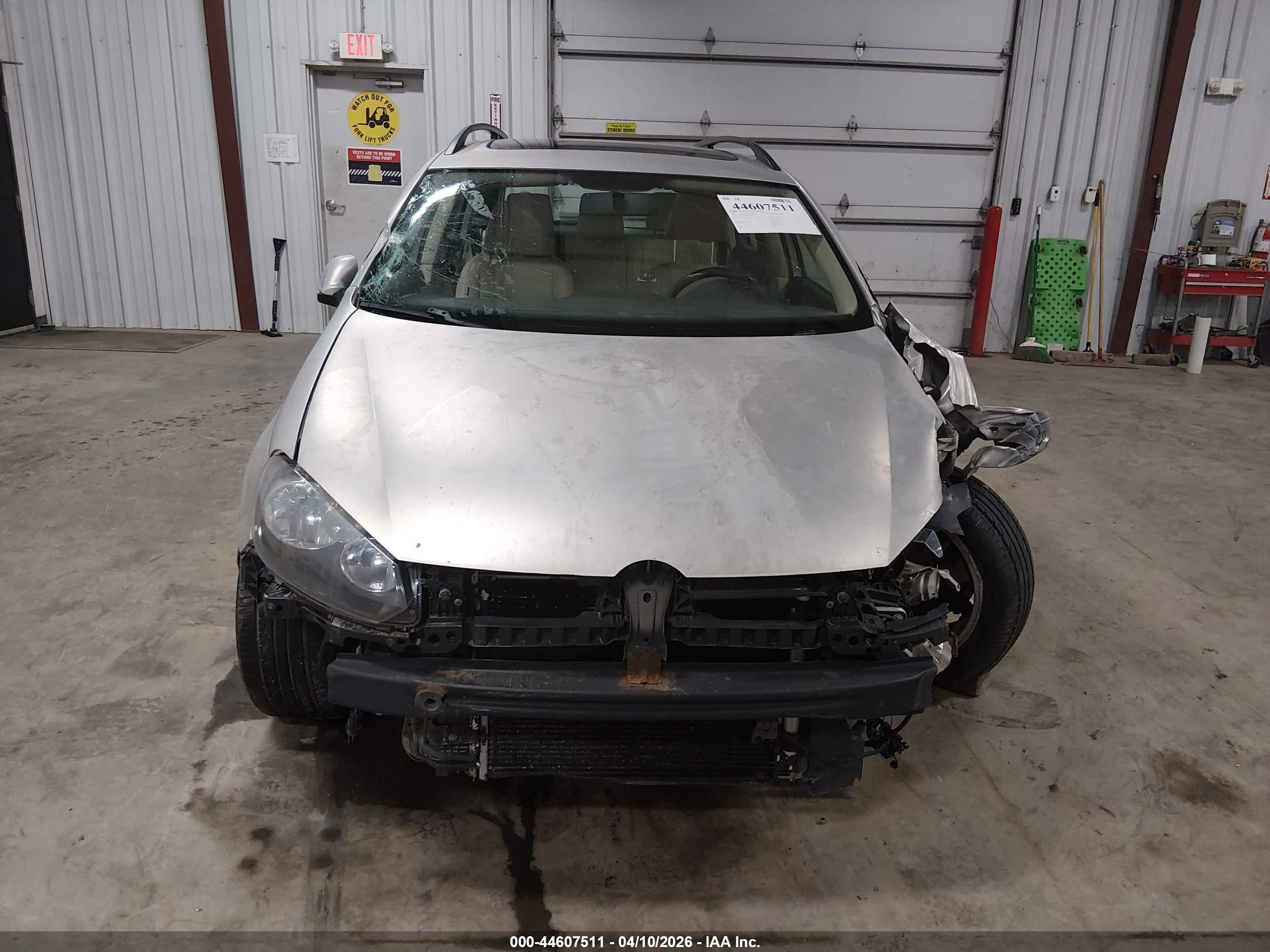 2011 Volkswagen Jetta Sportwagen 2.0l Tdi Gray vin: 3VWPL8AJ5BM624630