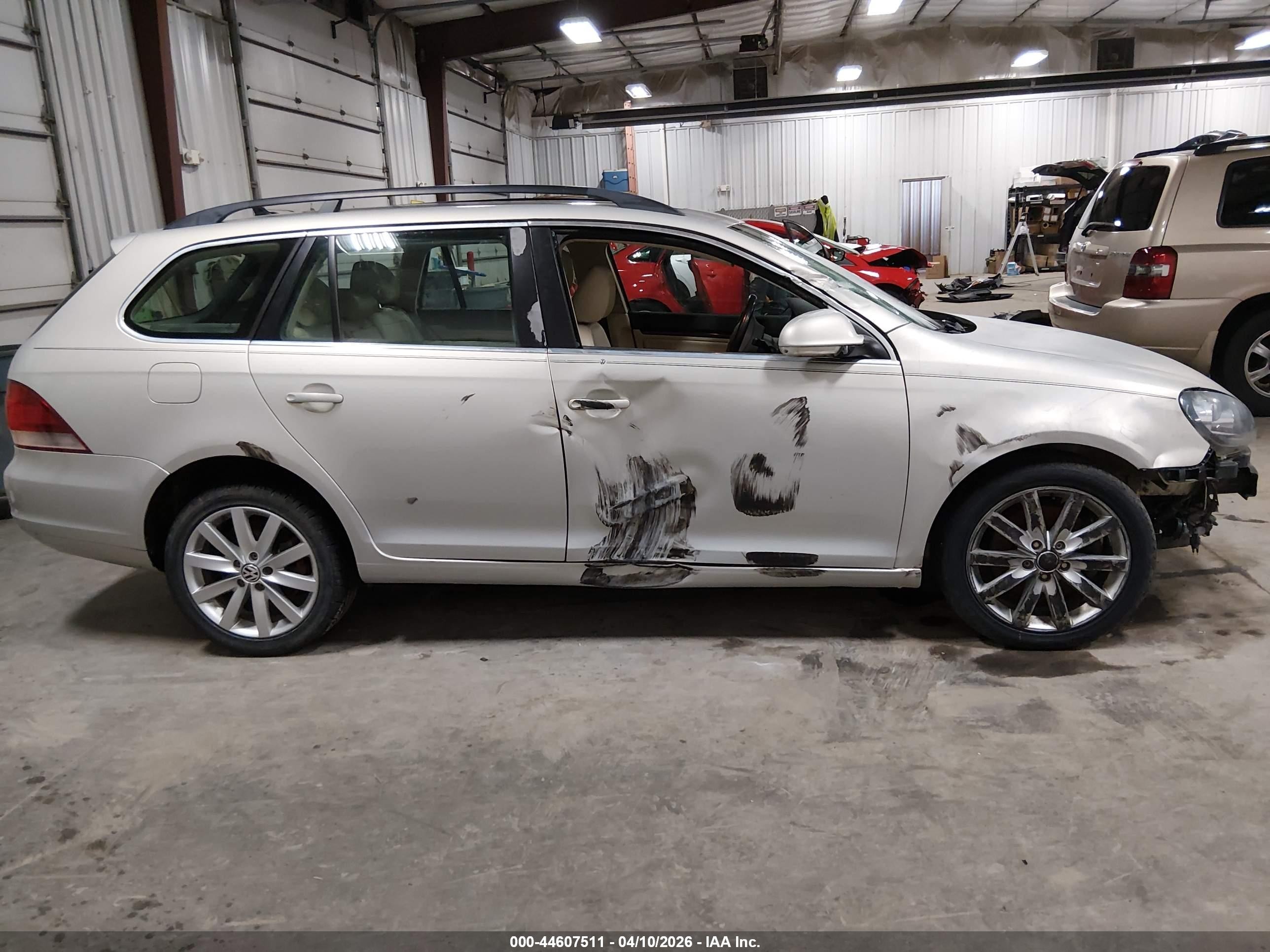 2011 Volkswagen Jetta Sportwagen 2.0l Tdi Gray vin: 3VWPL8AJ5BM624630