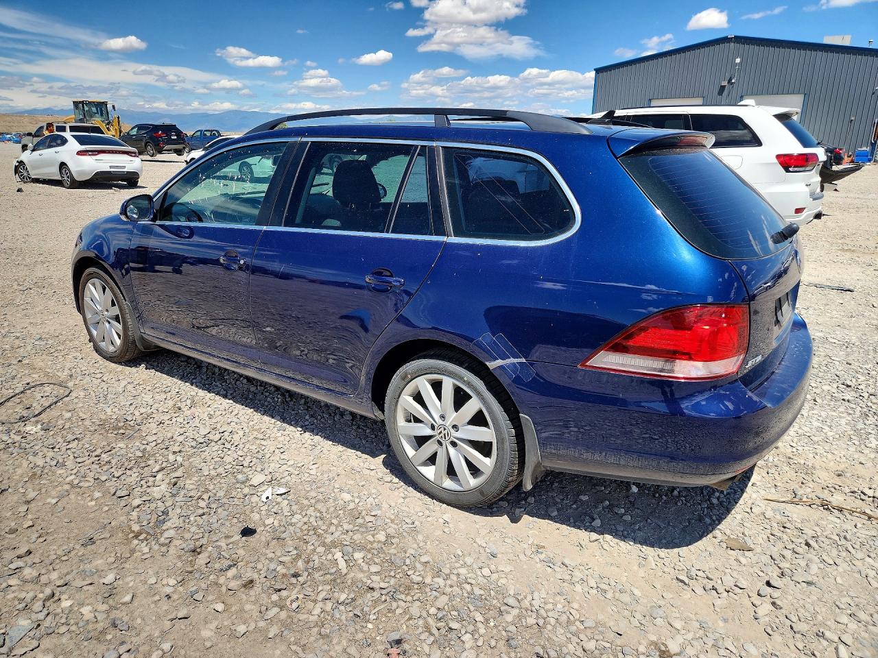 2011 Volkswagen Jetta Tdi Blue vin: 3VWPL8AJ6BM690555