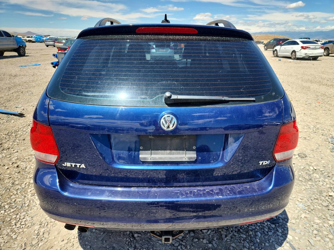 2011 Volkswagen Jetta Tdi Blue vin: 3VWPL8AJ6BM690555
