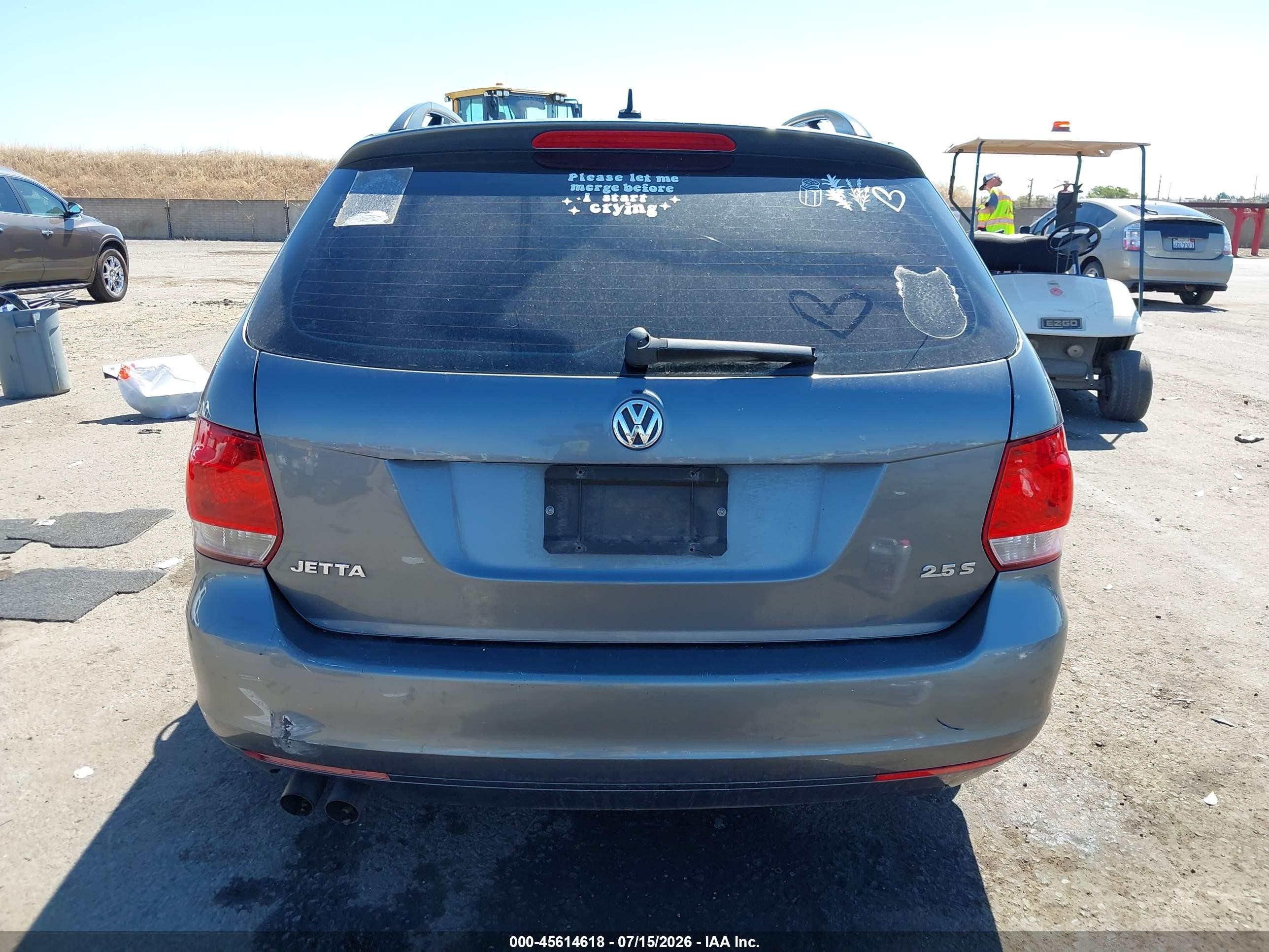 2013 Volkswagen Jetta Sportwagen 2.5l S Серый vin: 3VWPP7AJ0DM659965