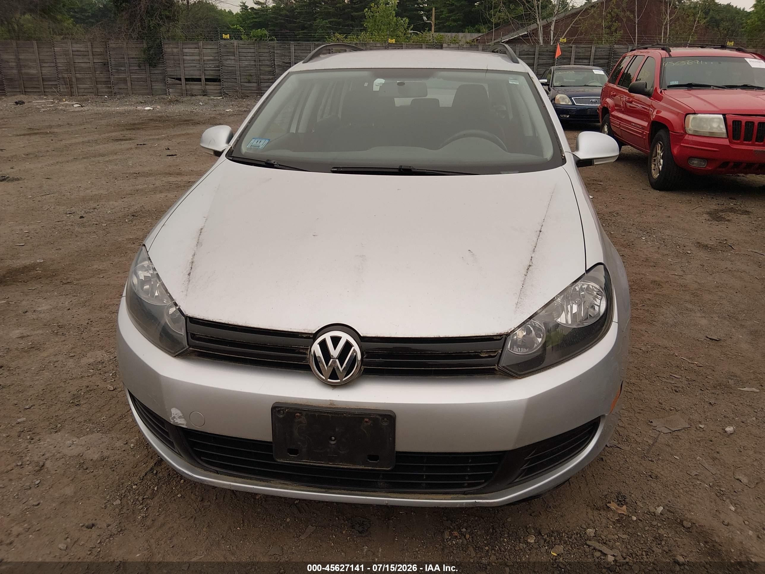 2013 Volkswagen Jetta Sportwagen 2.5l S Silver vin: 3VWPP7AJ0DM674840
