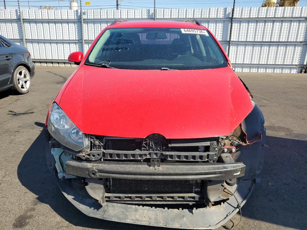 2012 Volkswagen Jetta S Red vin: 3VWPP7AJ1CM711862