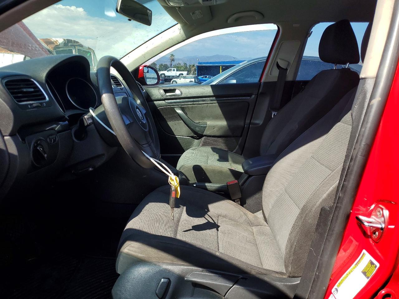 2012 Volkswagen Jetta S Red vin: 3VWPP7AJ1CM711862