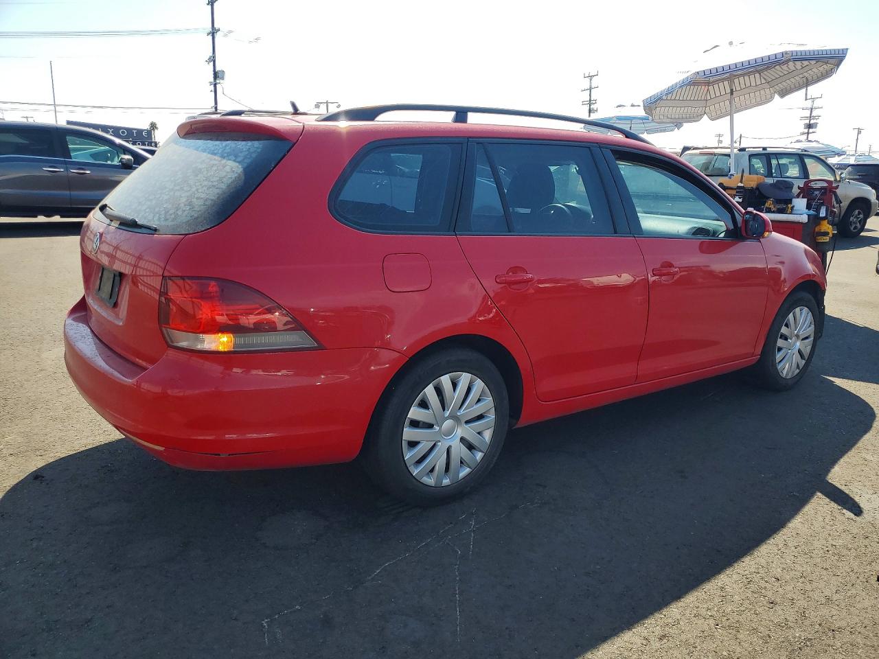 2012 Volkswagen Jetta S Red vin: 3VWPP7AJ1CM711862