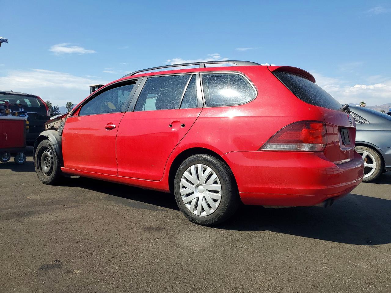 2012 Volkswagen Jetta S Red vin: 3VWPP7AJ1CM711862