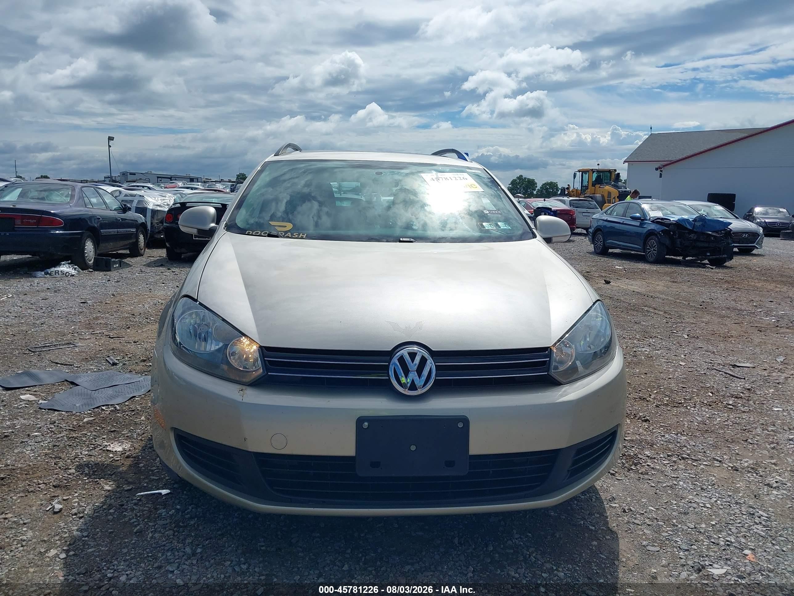 2013 Volkswagen Jetta Sportwagen 2.5l Se Beige vin: 3VWPP7AJ1DM605378