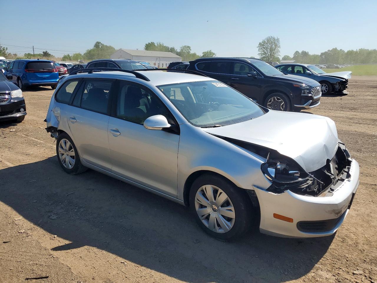 2014 Volkswagen Jetta S Silver vin: 3VWPP7AJ1EM625874