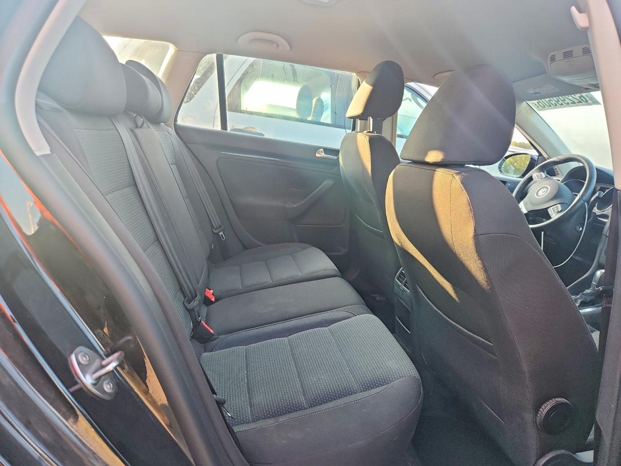 2013 Volkswagen Jetta S Black vin: 3VWPP7AJ3DM610078