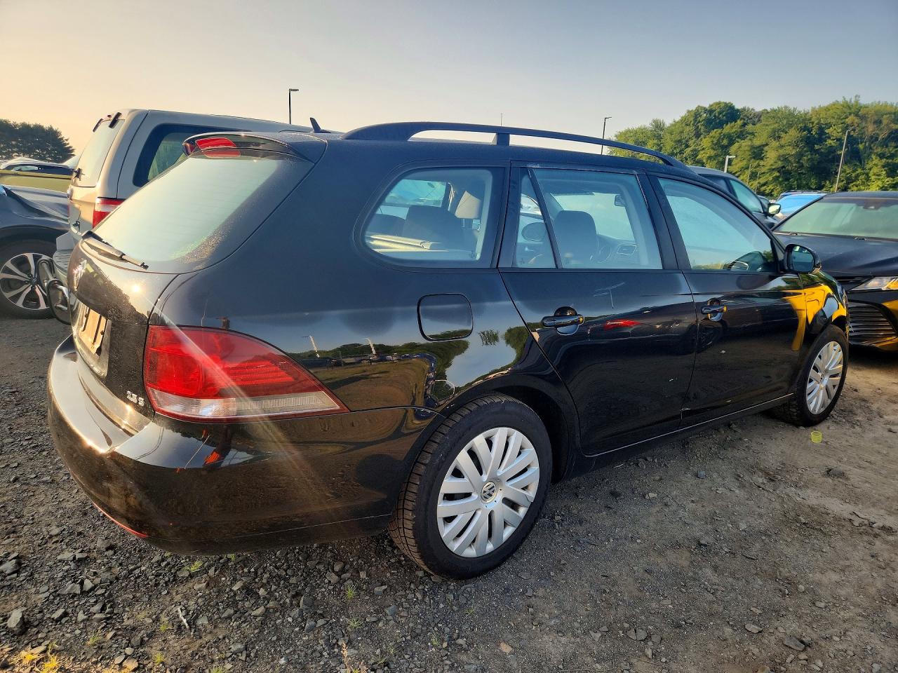 2013 Volkswagen Jetta S Black vin: 3VWPP7AJ3DM610078