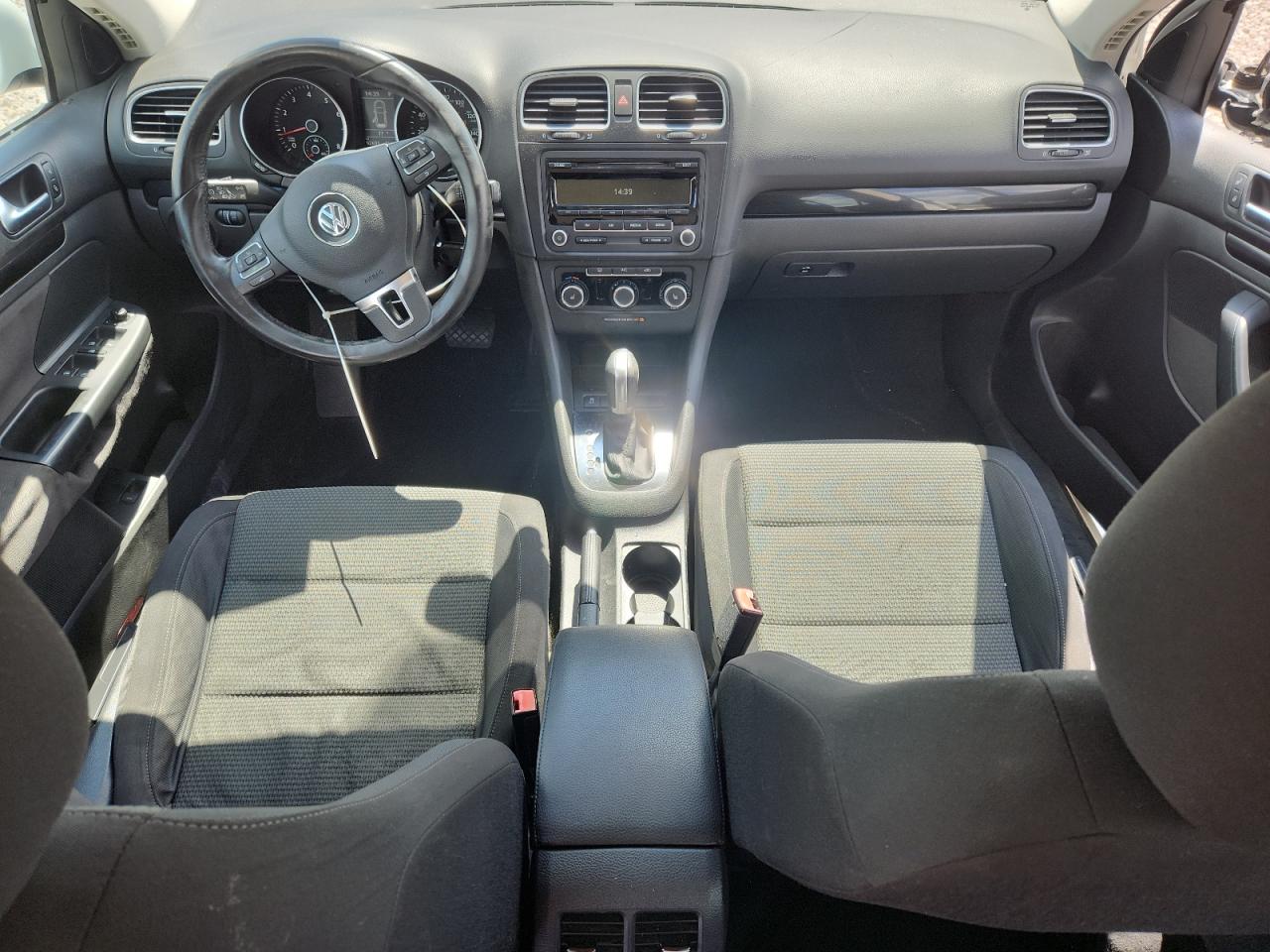 2014 Volkswagen Jetta S White vin: 3VWPP7AJ3EM626184
