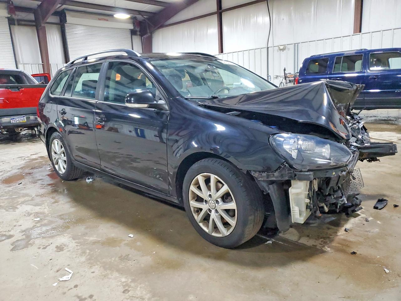 2014 Volkswagen Jetta S Black vin: 3VWPP7AJ4EM602587