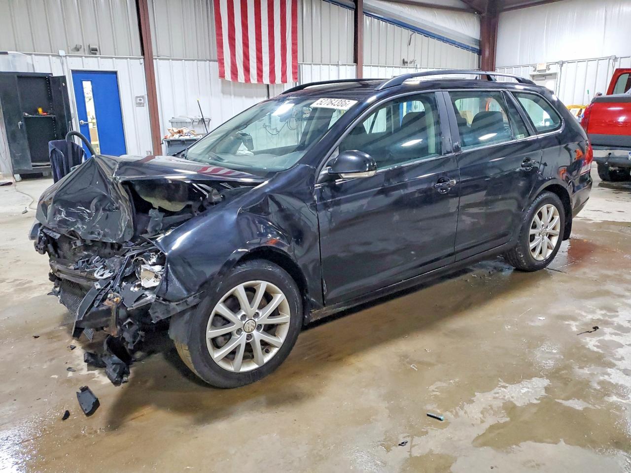 2014 Volkswagen Jetta S Black vin: 3VWPP7AJ4EM602587