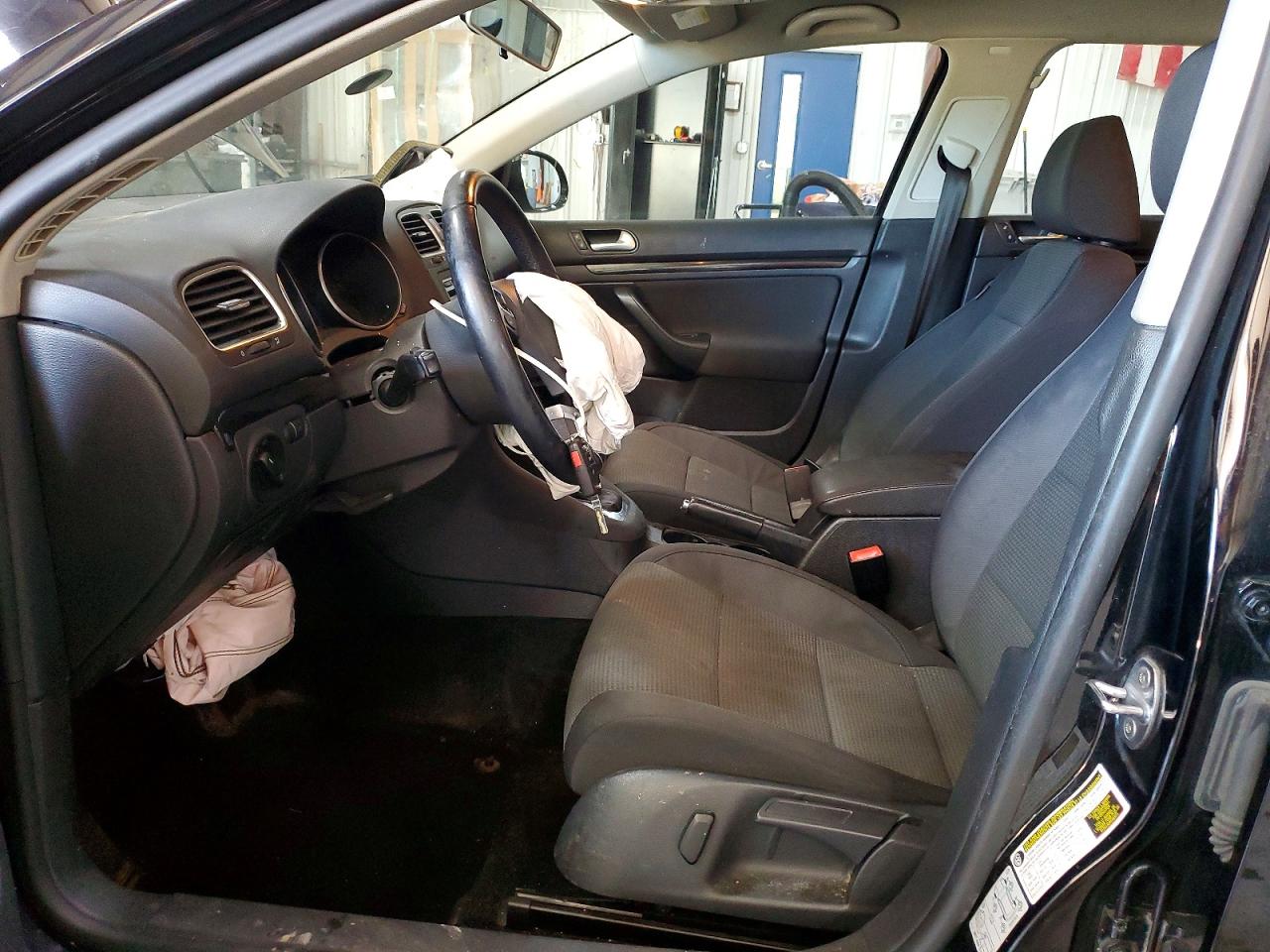 2014 Volkswagen Jetta S Black vin: 3VWPP7AJ4EM602587