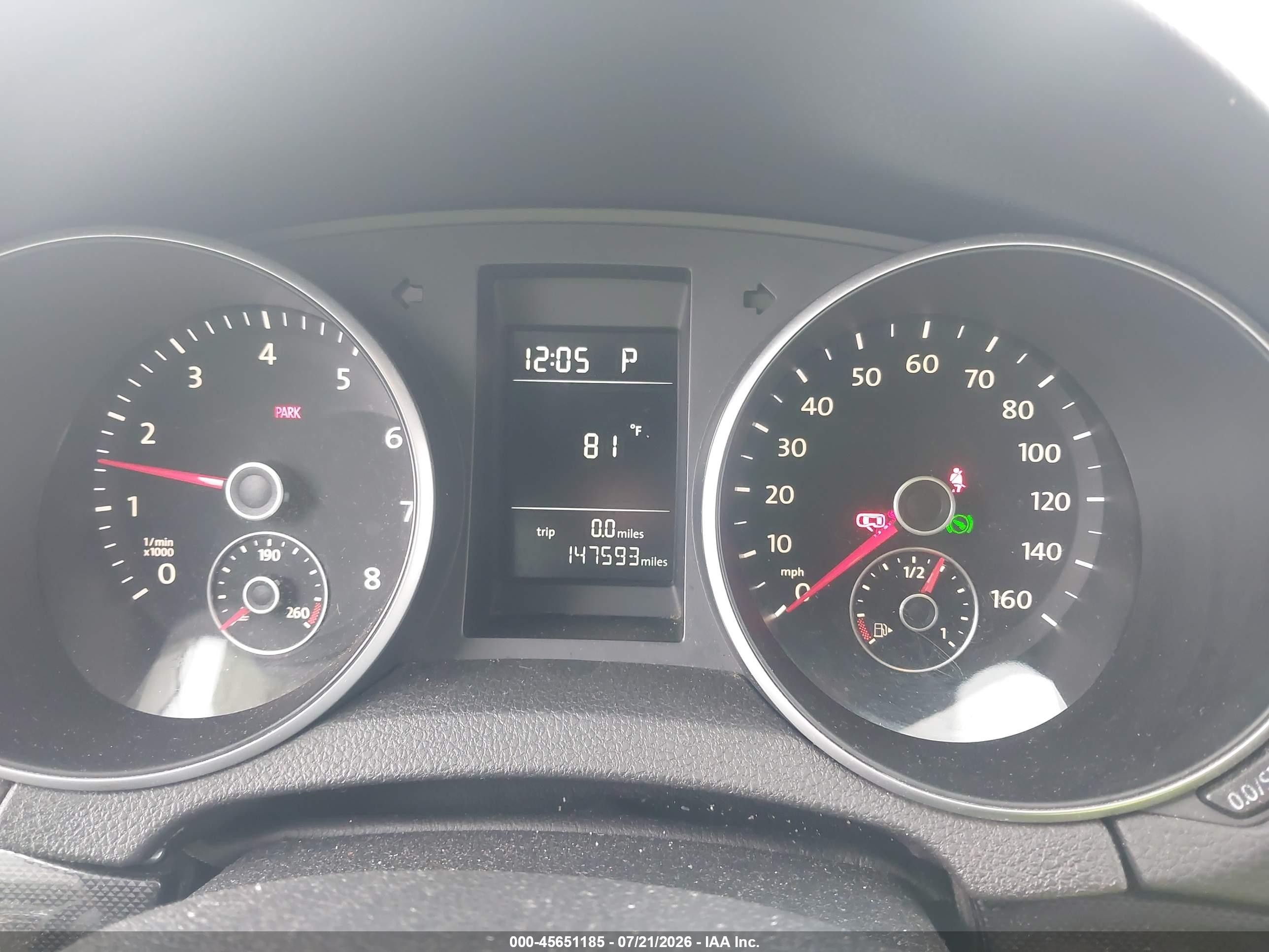2012 Volkswagen Jetta Sportwagen 2.5l S Серый vin: 3VWPP7AJ5CM623039