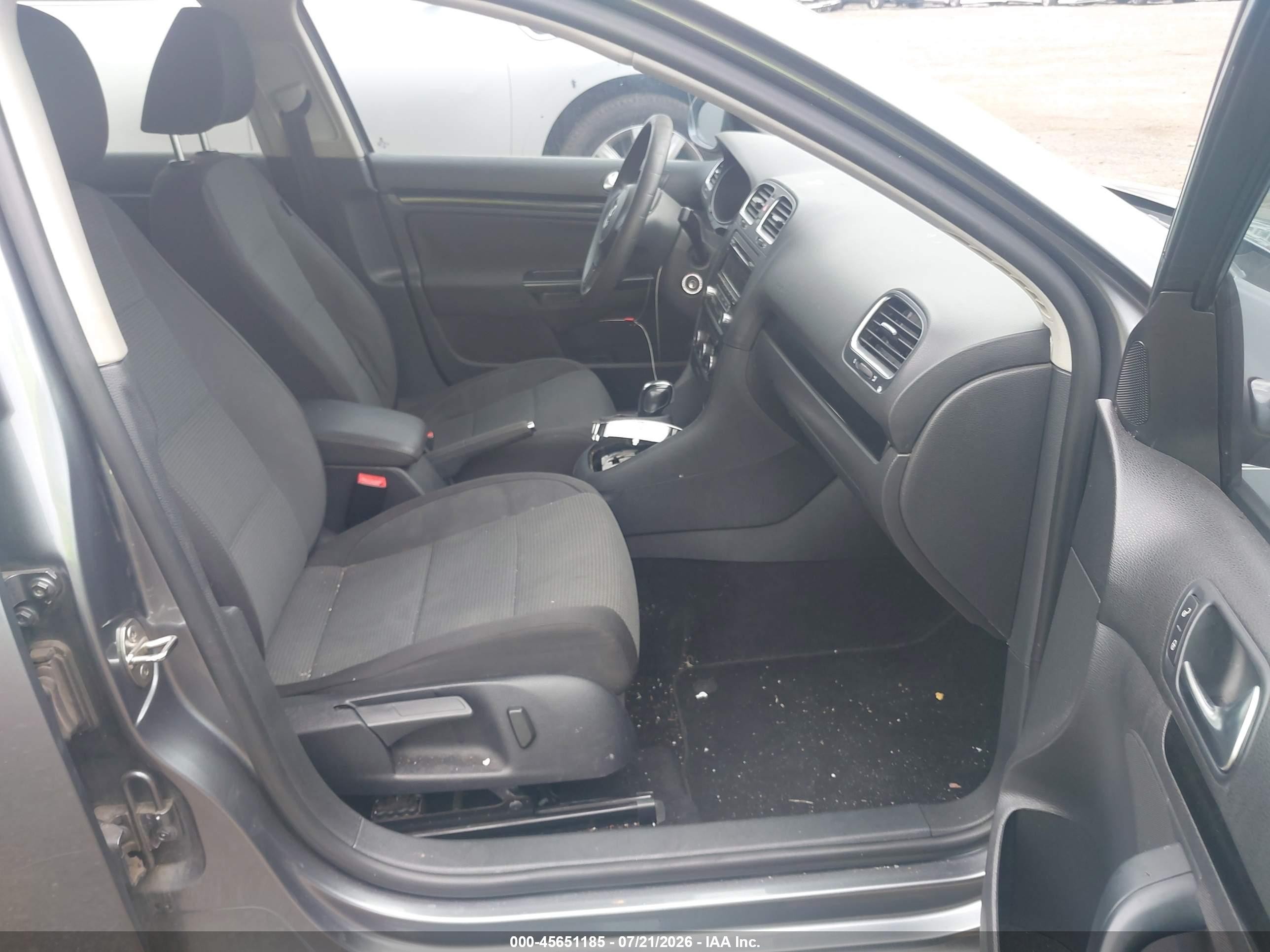 2012 Volkswagen Jetta Sportwagen 2.5l S Серый vin: 3VWPP7AJ5CM623039