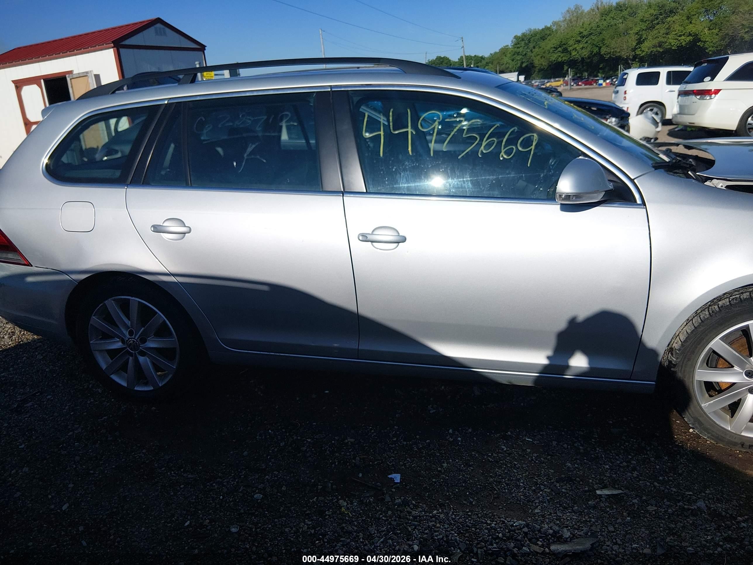 2012 Volkswagen Jetta Sportwagen 2.5l Se Silver vin: 3VWPP7AJ5CM628712