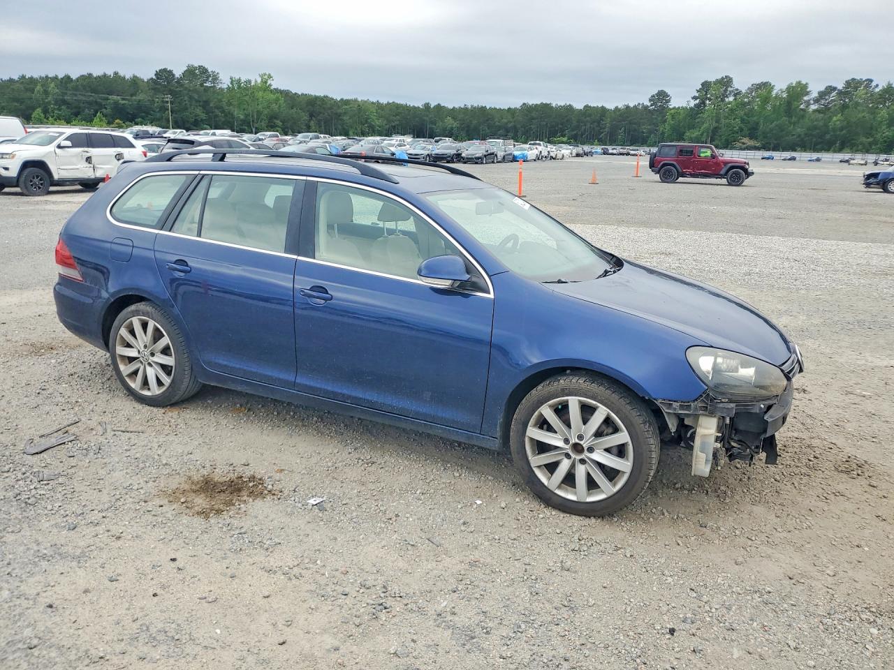 2014 Volkswagen Jetta S Blue vin: 3VWPP7AJ6EM602476