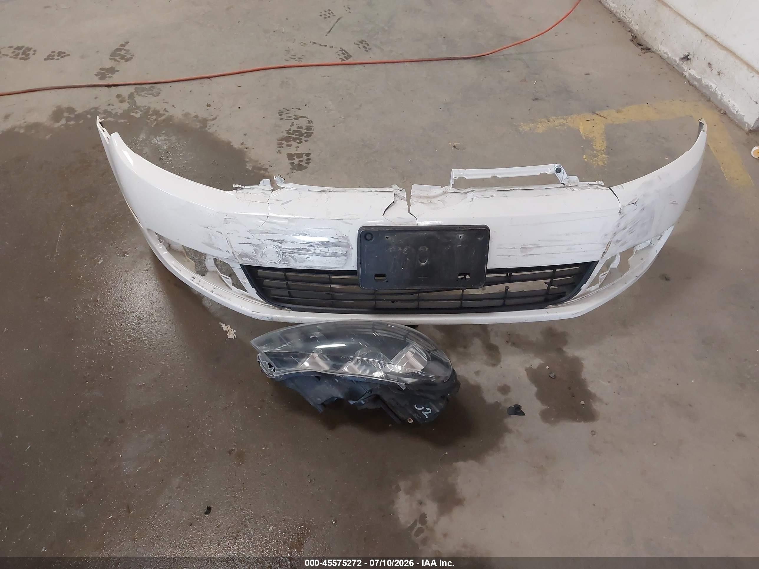 2012 Volkswagen Jetta Sportwagen 2.5l S White vin: 3VWPP7AJ7CM604802