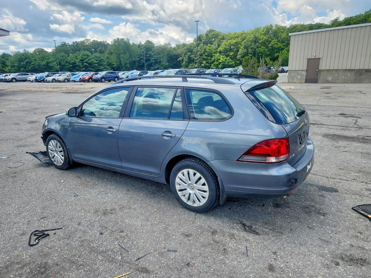 2012 Volkswagen Jetta S Gray vin: 3VWPP7AJ8CM605490