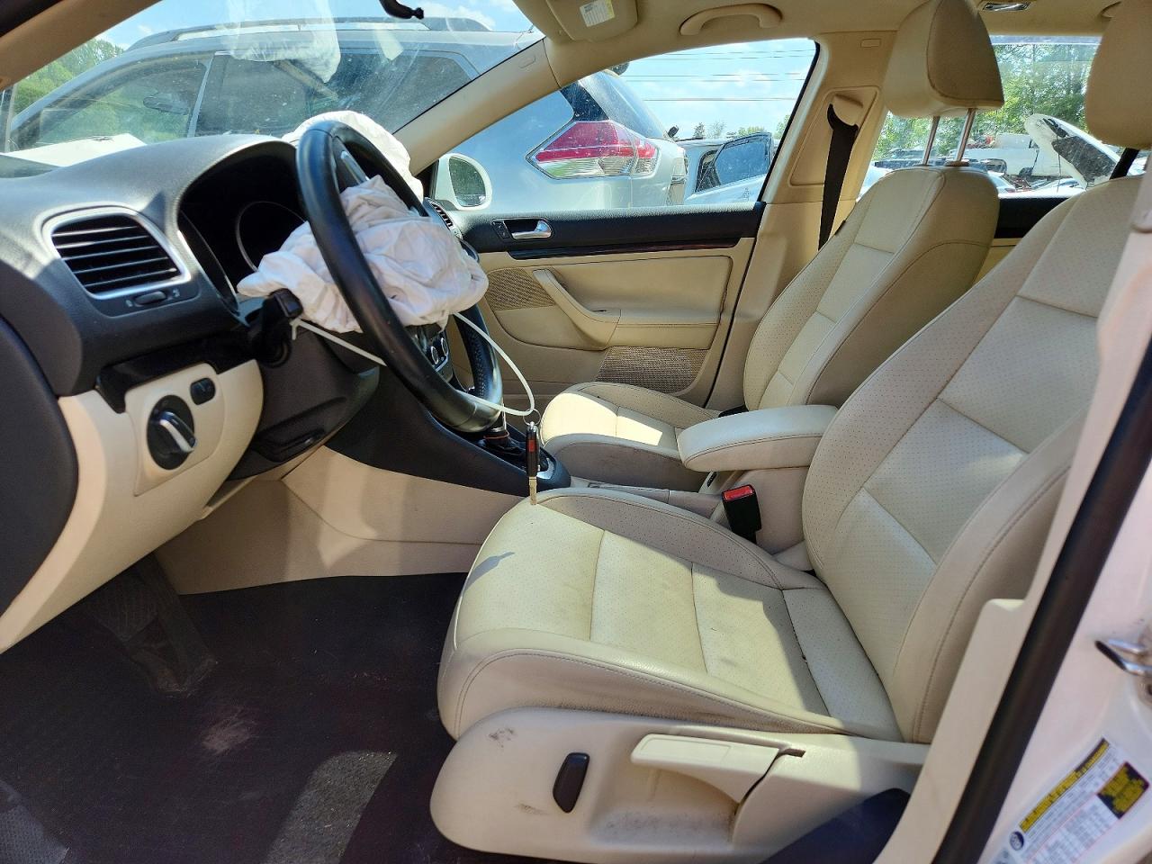 2012 Volkswagen Jetta S White vin: 3VWPP7AJ8CM654169