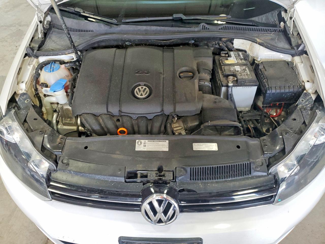 2013 Volkswagen Jetta S White vin: 3VWPP7AJ8DM668350