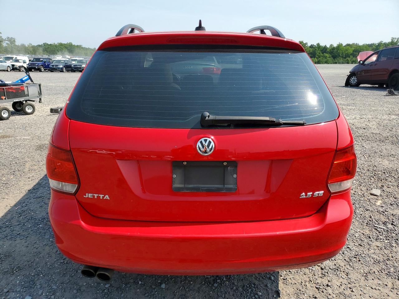 2013 Volkswagen Jetta S Red vin: 3VWPP7AJ9DM629668