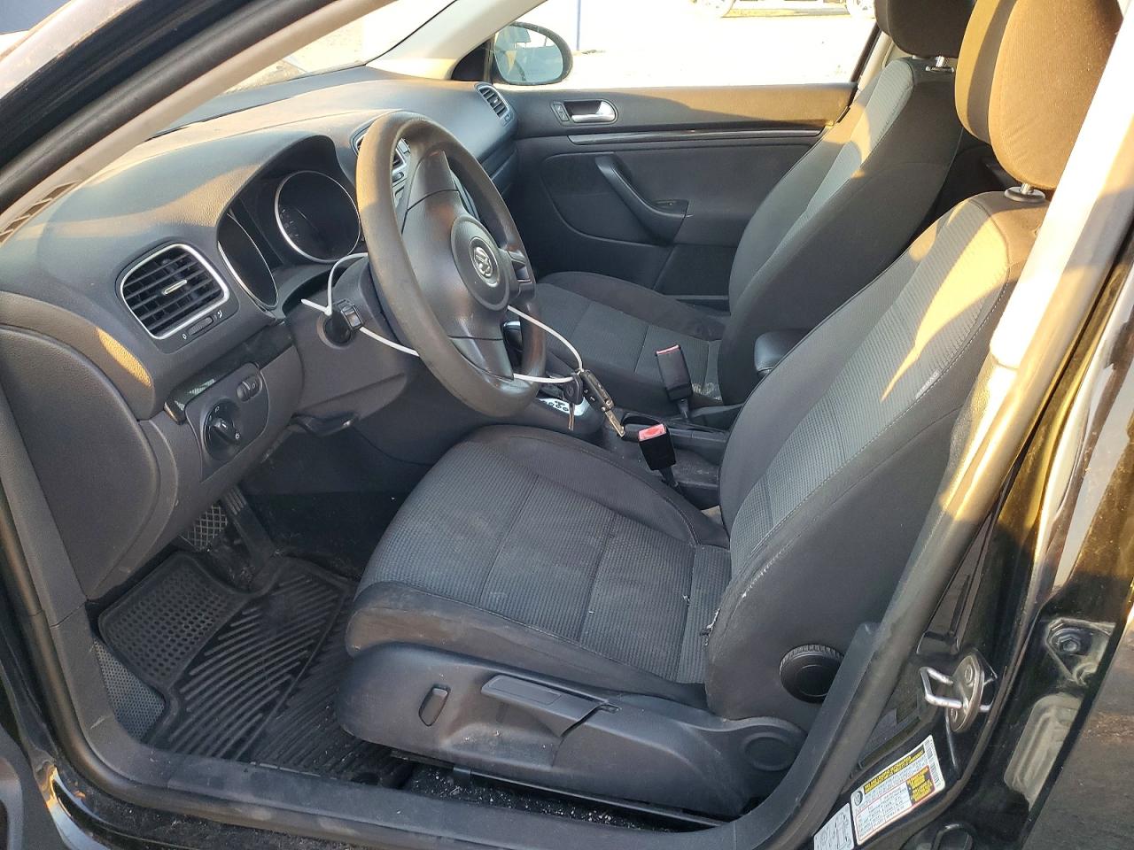 2012 Volkswagen Jetta S Черный vin: 3VWPP7AJXCM615678