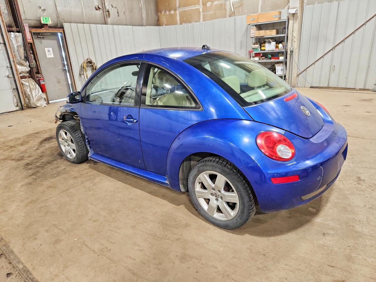 2007 Volkswagen New Beetle 2.5l Синий vin: 3VWPW31C17M501605