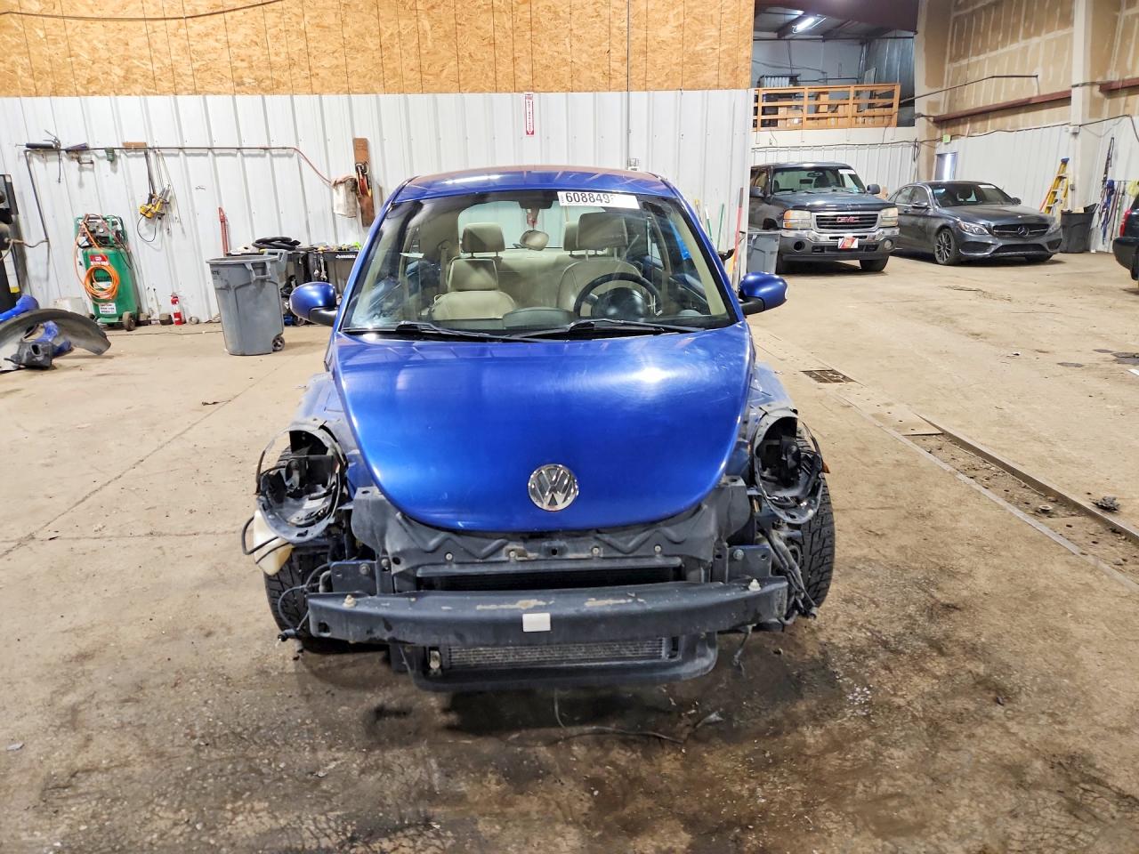 2007 Volkswagen New Beetle 2.5l Синий vin: 3VWPW31C17M501605