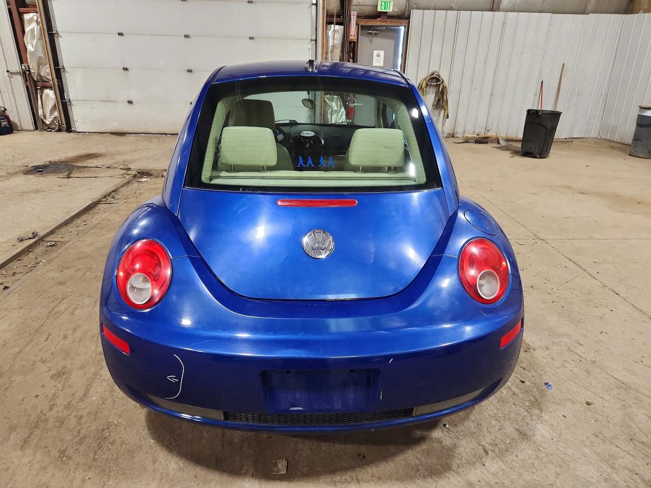 2007 Volkswagen New Beetle 2.5l Синий vin: 3VWPW31C17M501605