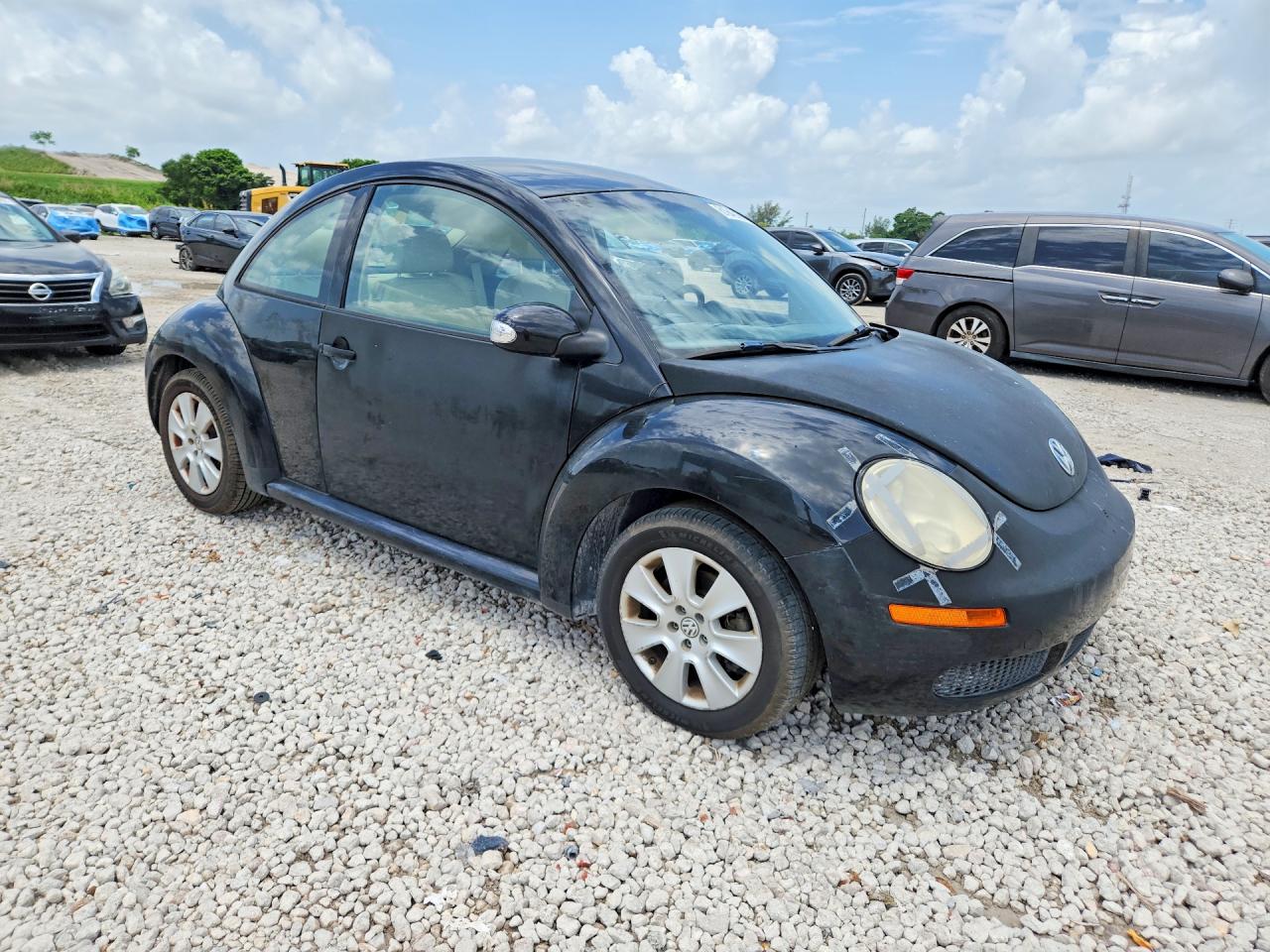 2008 Volkswagen New Beetle S Черный vin: 3VWPW31C18M518891