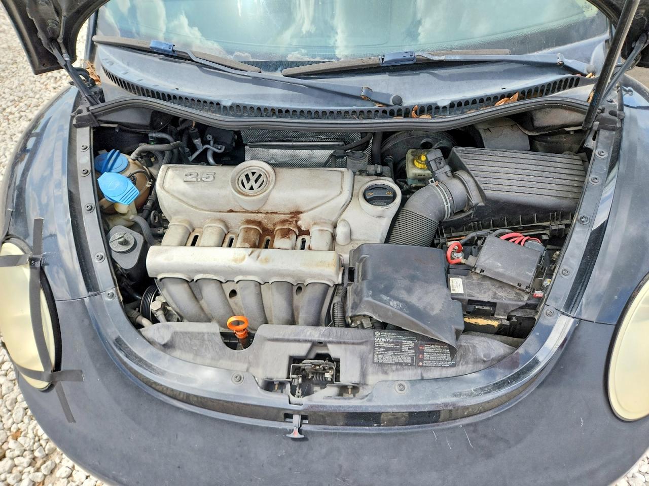 2008 Volkswagen New Beetle S Черный vin: 3VWPW31C18M518891