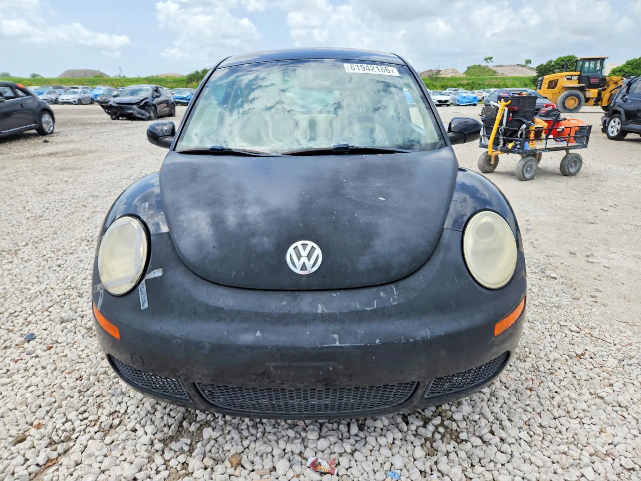 2008 Volkswagen New Beetle S Черный vin: 3VWPW31C18M518891
