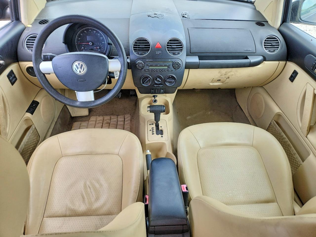 2008 Volkswagen New Beetle S Черный vin: 3VWPW31C18M518891